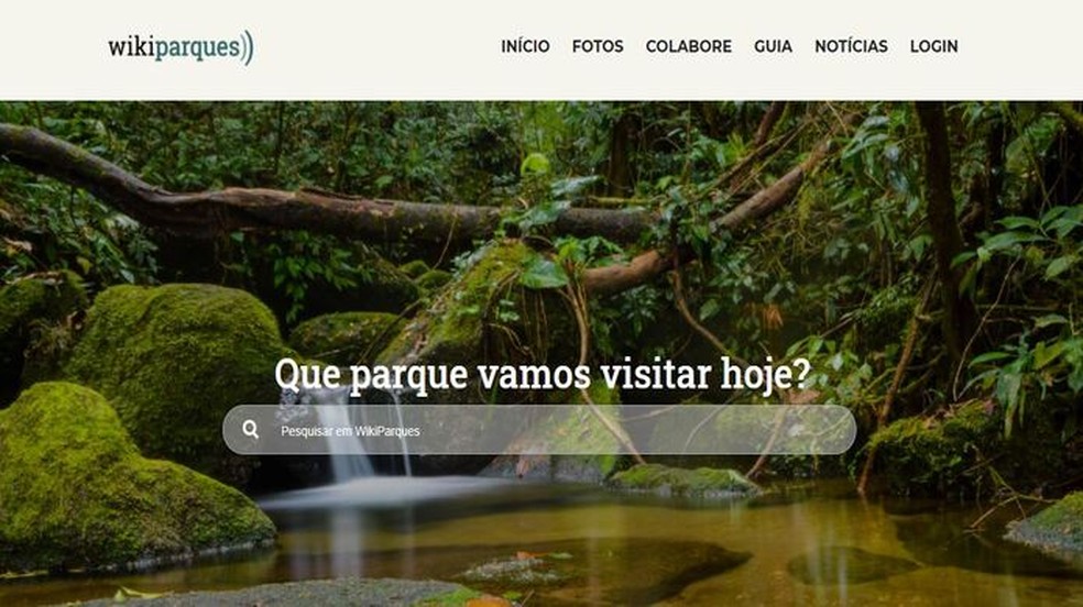 WikiParques permite consultar todos os parques e áreas naturais do Brasil — Foto: Reprodução/Juliana Monaco