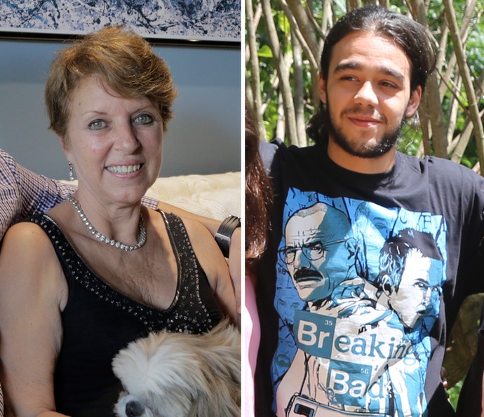 Mãe de Dainel e filho de Tamiel comentam desistência de Alan do BBB16  (Foto: Gshow Raquel Gonzalez/ Gabriella Dias  )