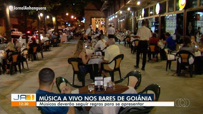 Bares e restaurantes podem voltar a oferecer música ao vivo em Goiânia;  veja regras | Goiás | G1
