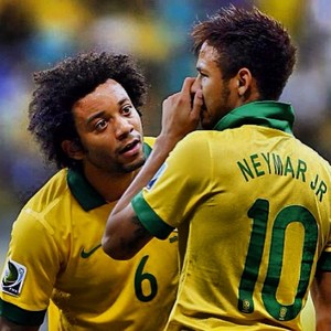 Marcelo manda parabéns para Neymar (Foto: Instagram)