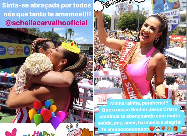 Carla Perez e Scheila Carvalho (Foto: Reprodução / Instagram)