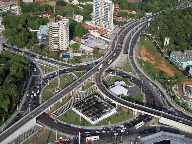 G1 - Complexo Viário Gilberto Mestrinho ganhará alças de retorno, em Manaus - notícias em Trânsito AM