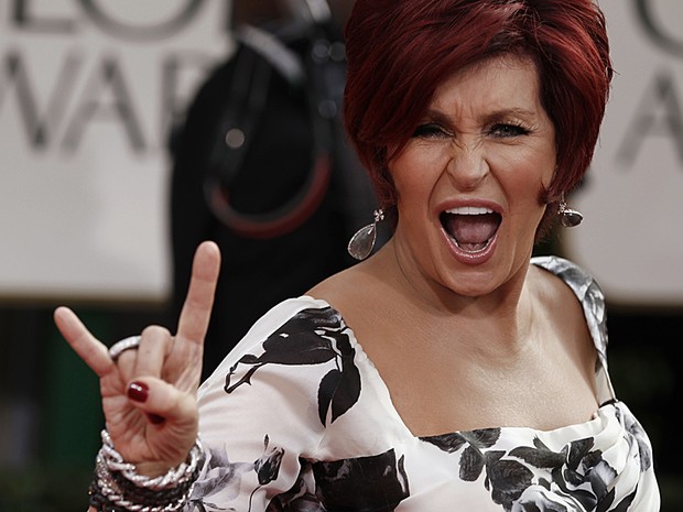 Sharon Osbourne Globo de Ouro (Foto: AP)