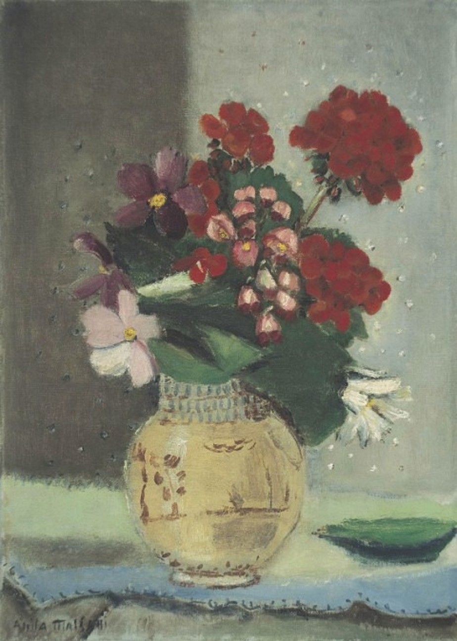 'Vaso de flores' de Anita Malfatti