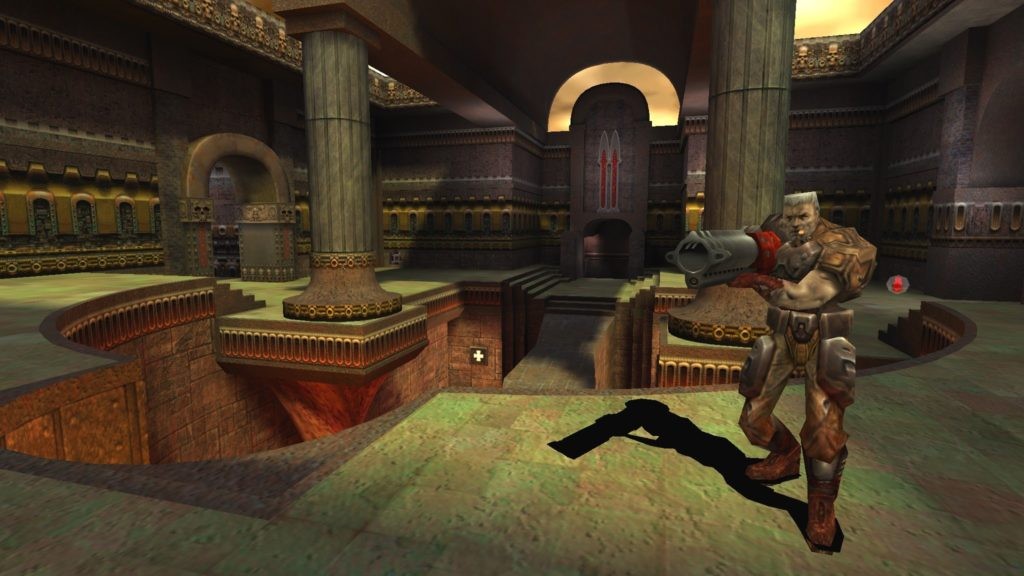 Captura de tela do jogo Quake III Arena (Foto: Divulgação)