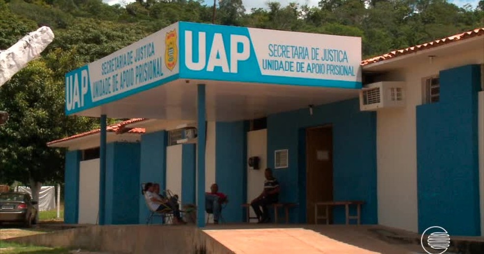 Unidade de Apoio Prisional (UAP) em Altos — Foto: Reprodução/TV Clube