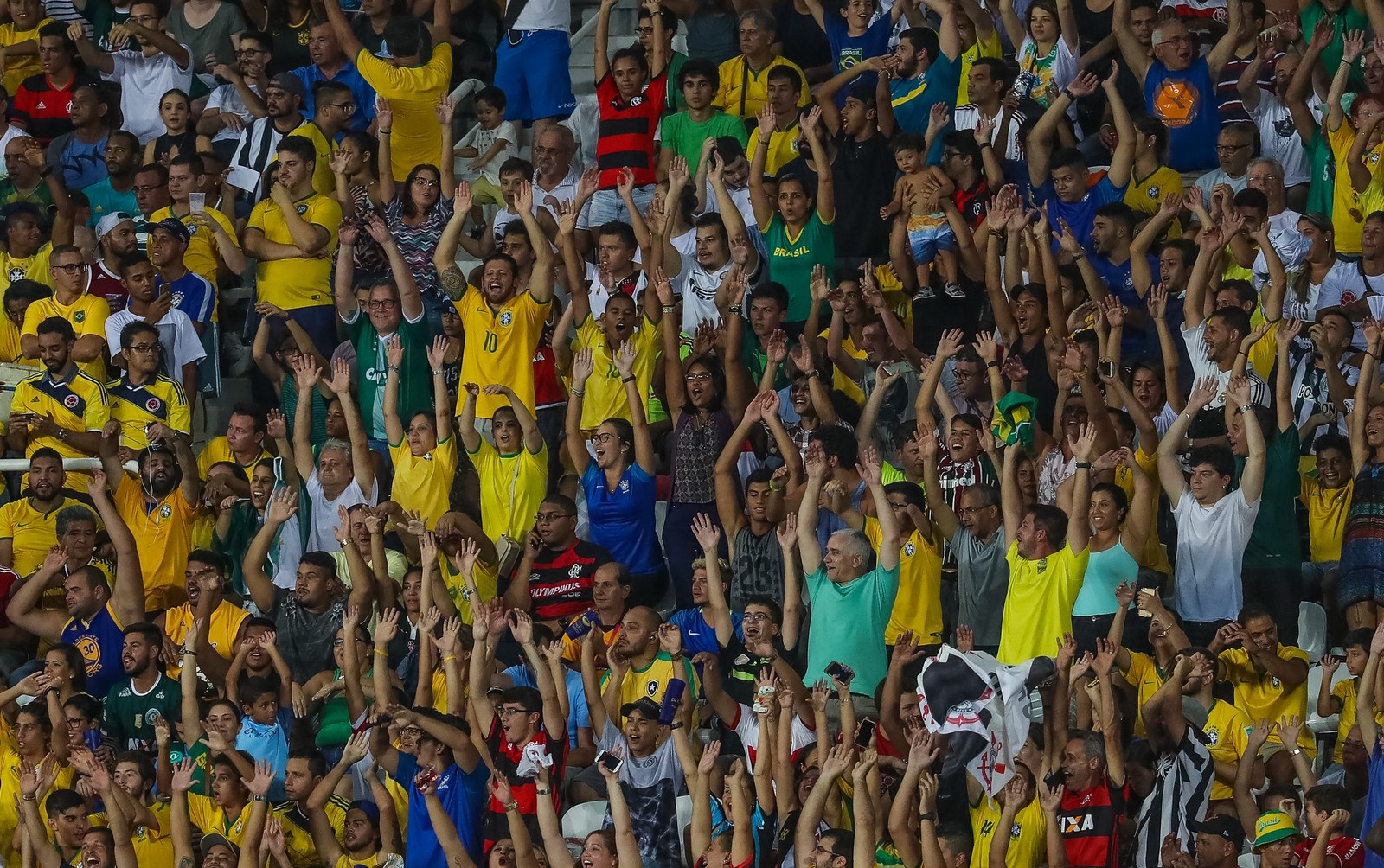 19º — Seleção Brasileira: 0,7 (de 0,3% a 1,1% pela margem de erro) — Foto: CBF