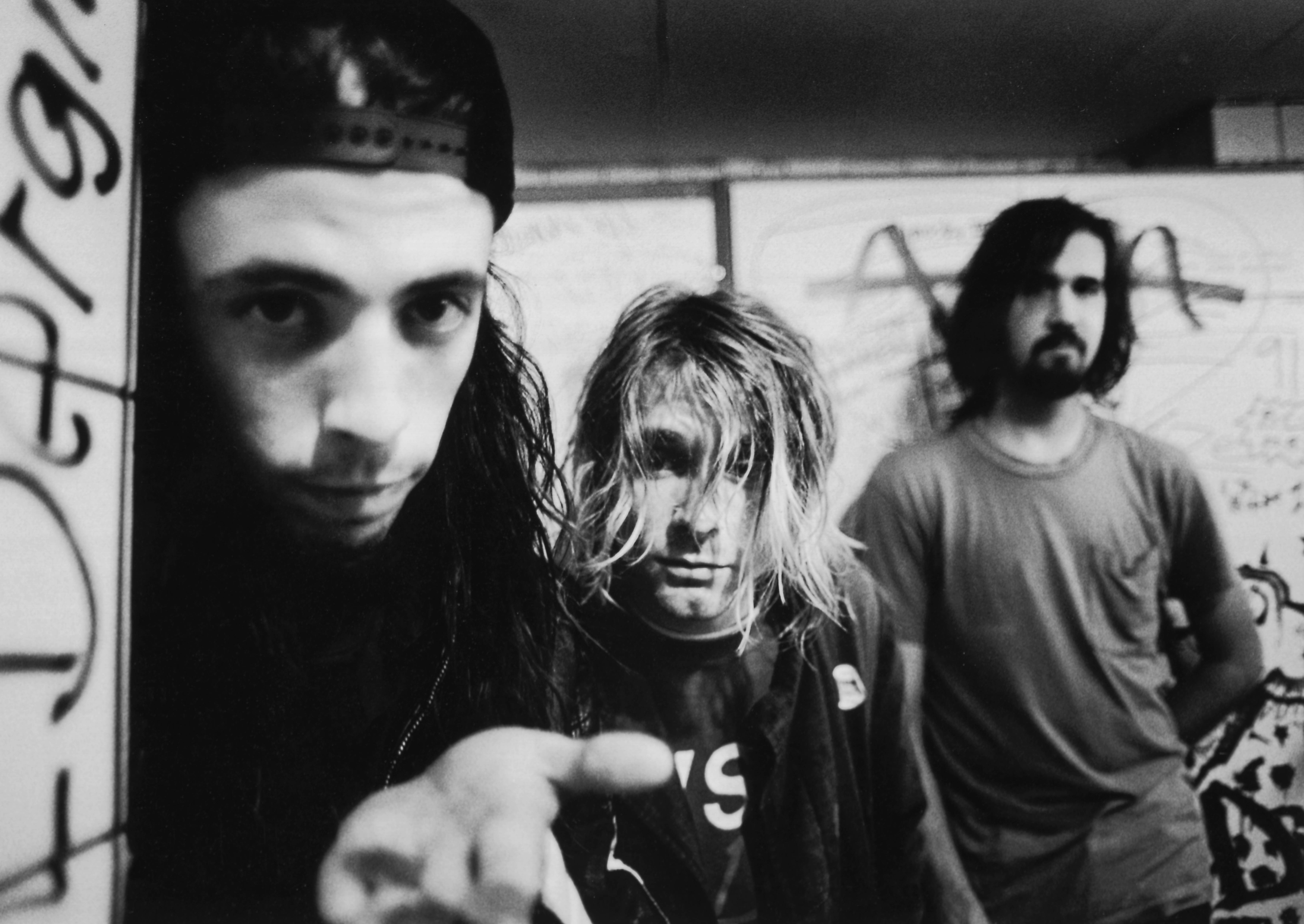  Kurt Cobain, Dave Grohl e Krist Novoselic formavam o Nirvana (Foto: Getty Images)