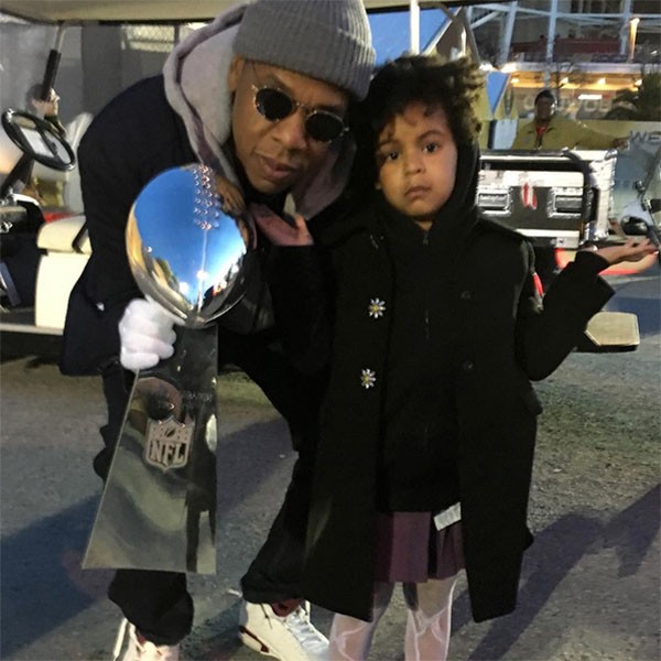 Jay Z e Blue Ivy (Foto: Instagram)