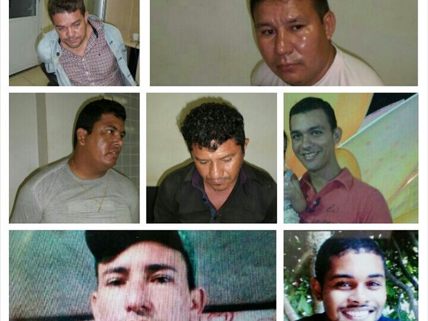 Polícia Civil divulgou a identidade dos integrantes da quadrilha e das pessoas que morreram durante a ação (Foto: Polícia Civil/Divulgação)
