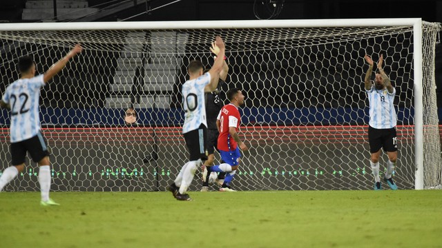 Gol Chile x Argentina Copa América