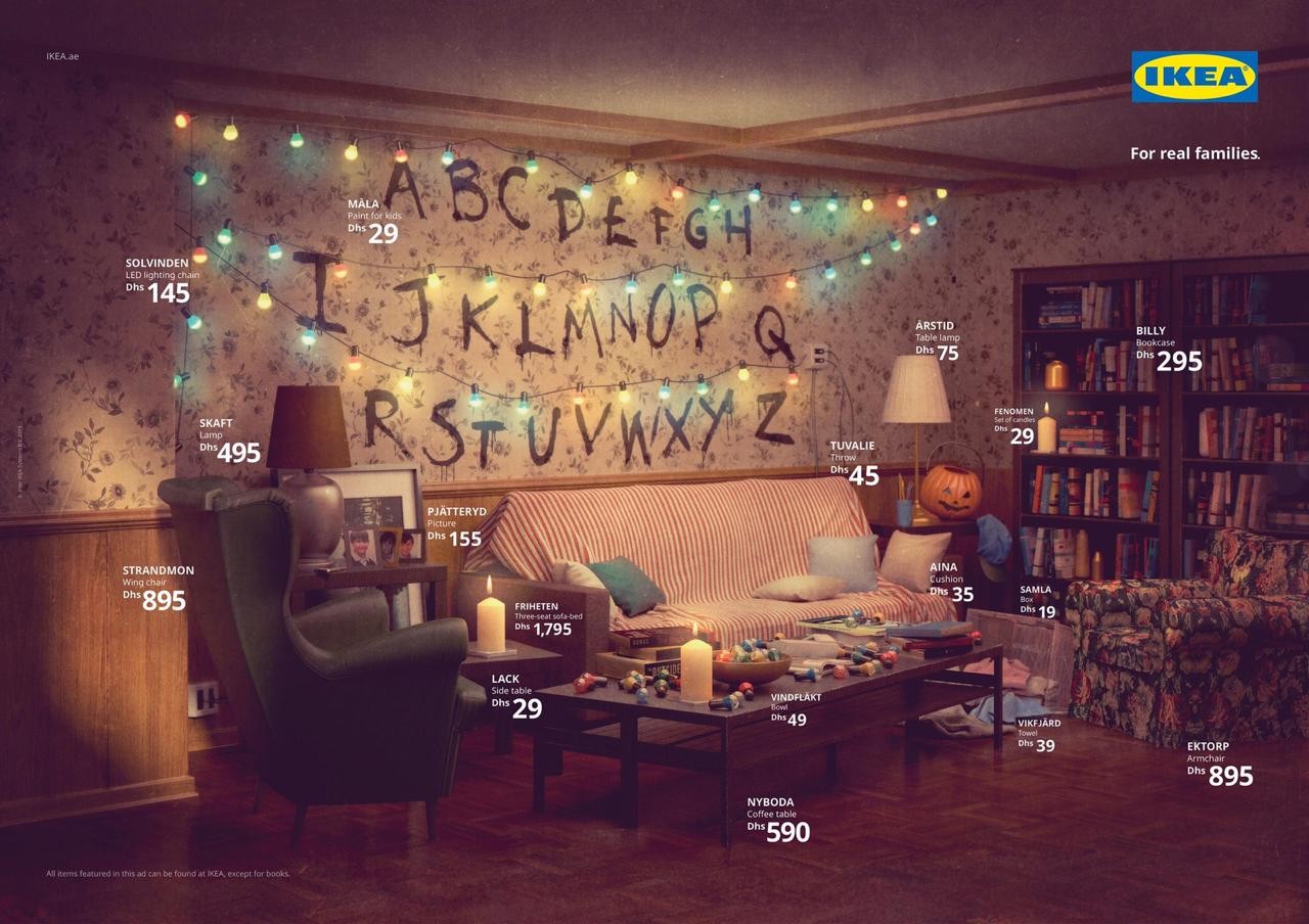 Sala inspirada em Stranger Things (Foto: Reprodução: Twitter)