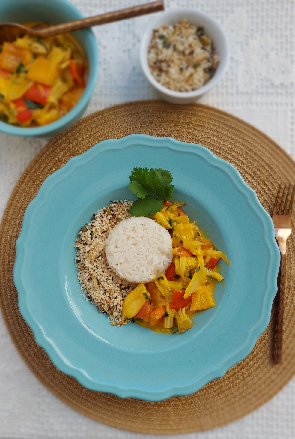 Moqueca de jaca verde — Foto: Divulgação/Chef Myllena Salles