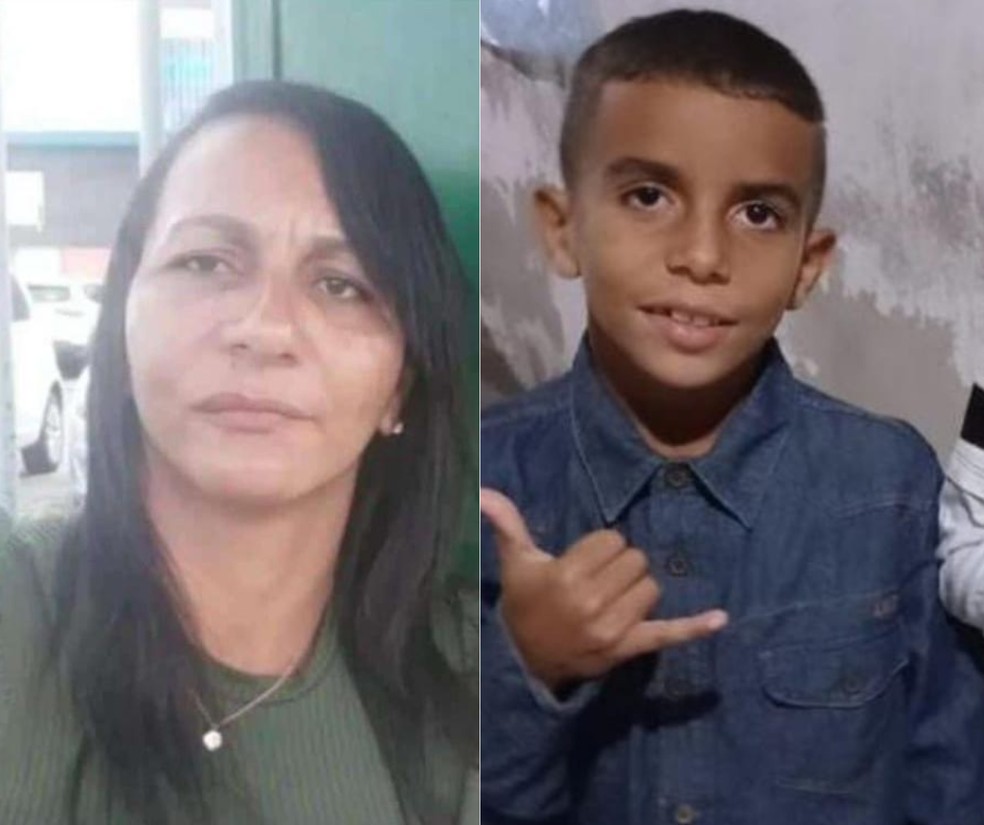  Fernanda Lima e o filho Gabriel morreram em um acidente na BA-233, no interior da Bahia — Foto: Reprodução/Redes Sociais
