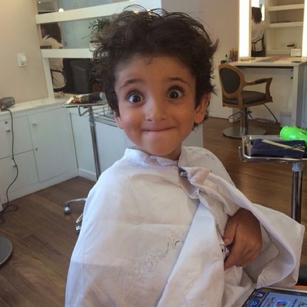 Stefano, 3 anos, filho caçula do apresentador Marcos Mion (Foto: Reprodução / Instagram)