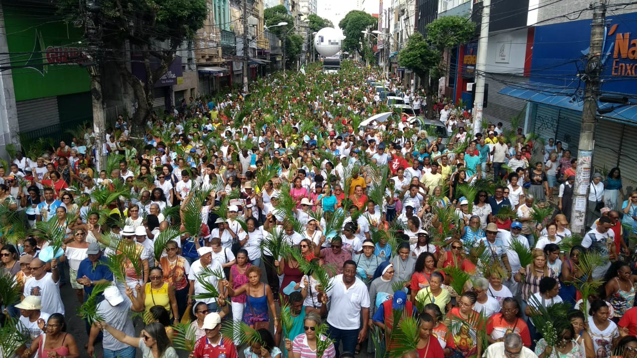 Confira programação de missas do 'Domingo de Ramos' em Salvador