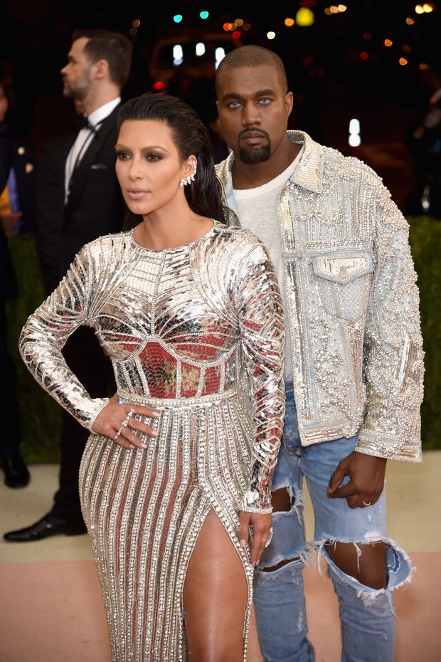 Kim e Kanye (Foto: Getty Images)