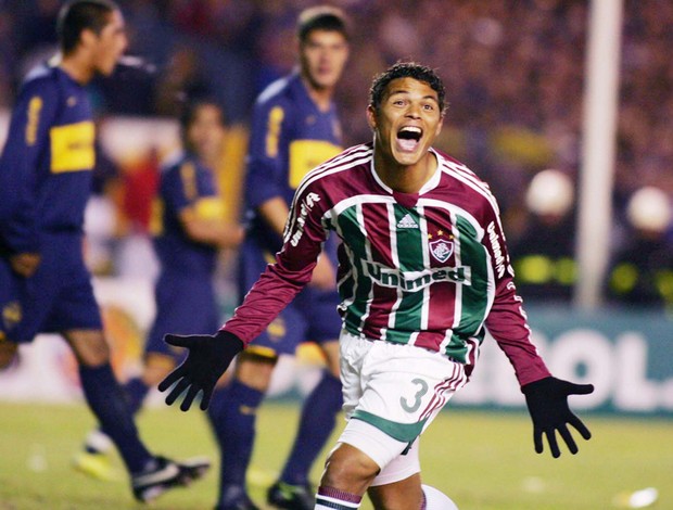 Thiago Silva Fluminense 2008 (Foto: Photocâmera)
