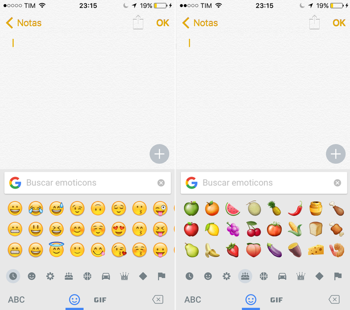 Aproveite o teclado de Emojis do Google (Foto: Reprodução/Lucas Mendes)