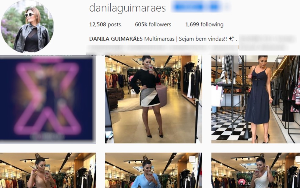 Blogueira, Danila Guimarães tem mais de 600 mil seguidores em redes sociais (Foto: Instagram/Reprodução)
