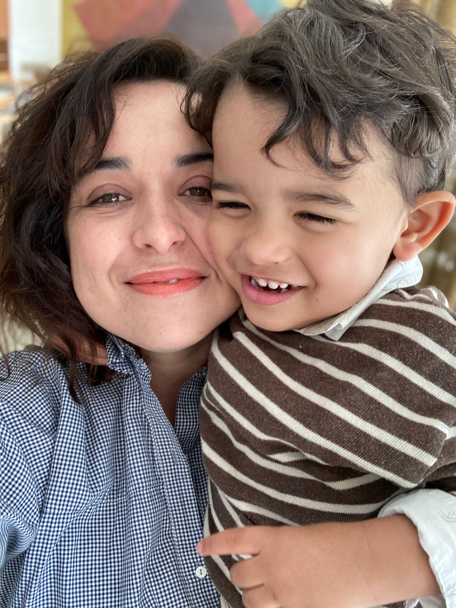 Mona Camargo é mãe de Salvador, de 4 anos (Foto: Arquivo Pessoal)