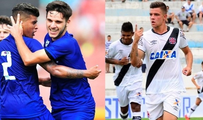 Sem gols sofridos, Cruzeiro e Vasco disputam vaga nas oitavas da Copinha