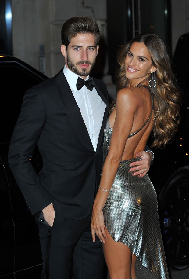Kevin Trapp e Izabel Goulart (Foto: The Grosby Group)