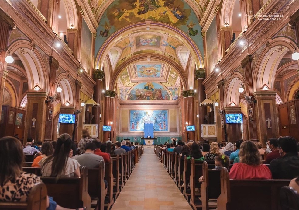 Santuário Nossa Senhora da Conceição em Tatuí — Foto: Padre Élcio Roberto de Góes/ Arquivo Pessoal 