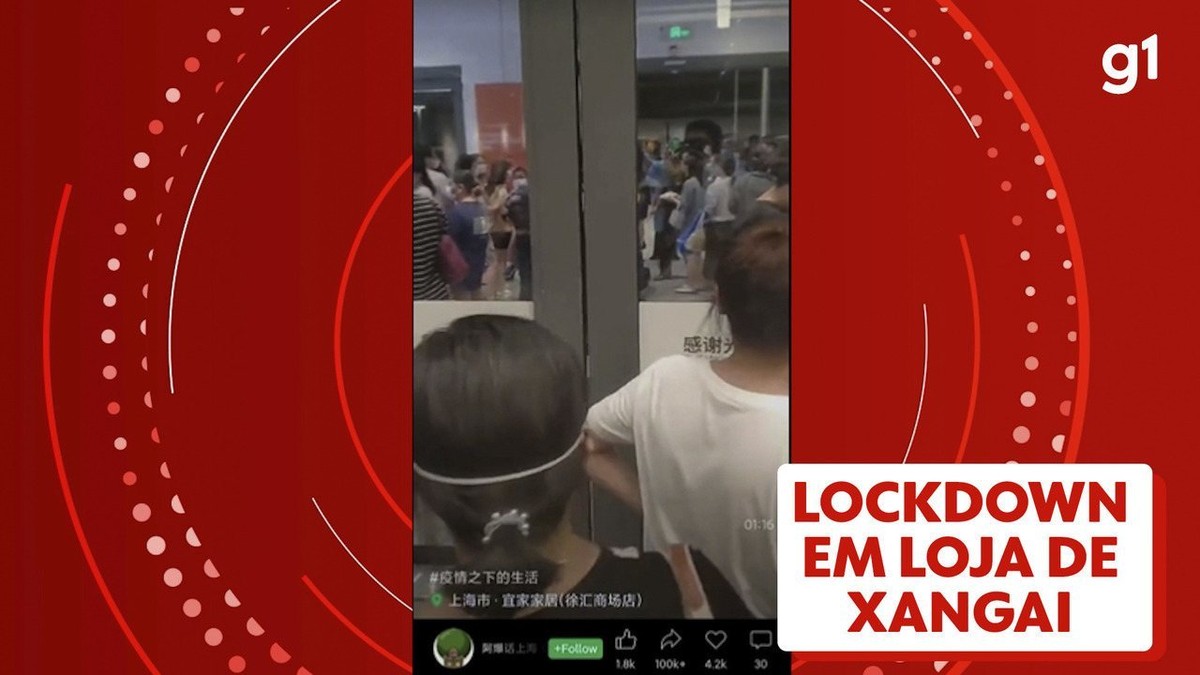 Clientes obligados a salir de una tienda Ikea en Shanghái después de enterarse de que se cerraría por Covid-19 |  Globalismo