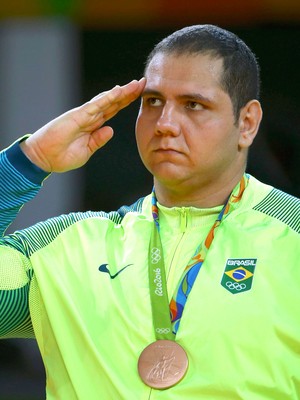 Rafael Silva, Pódio Judô (Foto: Agência Reuters)