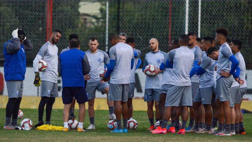 Elenco do CSA vai passar por mudanças — Foto: Augusto Oliveira/Ascom CSA
