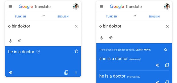 Tradutor do Google agora mostra exemplo de frases com a tradução