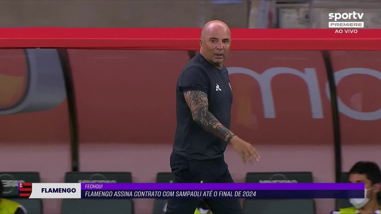 Saiba as últimas notícias sobre o acordo entre Jorge Sampaoli e Flamengo