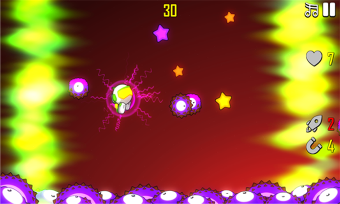 Astro Bouncer é um simpático e viciante game para Windows Phone (Foto: Divulgação/Windows Phone Store)