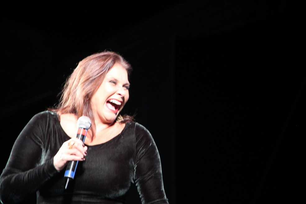 Fafá de Belém deu entrevista exclusiva ao G1 (Foto: Jéssica Balbino / G1)