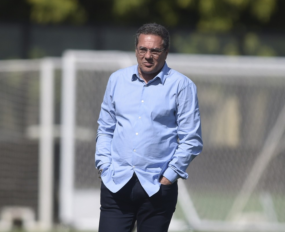 Vasco x Fluminense São Januário Luxemburgo — Foto: Andre Durão/GloboEsporte.com