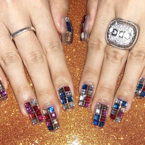 Unhas da @nailsbymei (Foto: Instagram/Reprodução) Unhas da @nailsbymei (Foto: Instagram/Reprodução)