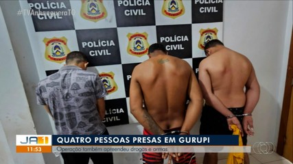 Polícia realiza prisões no sul do estado