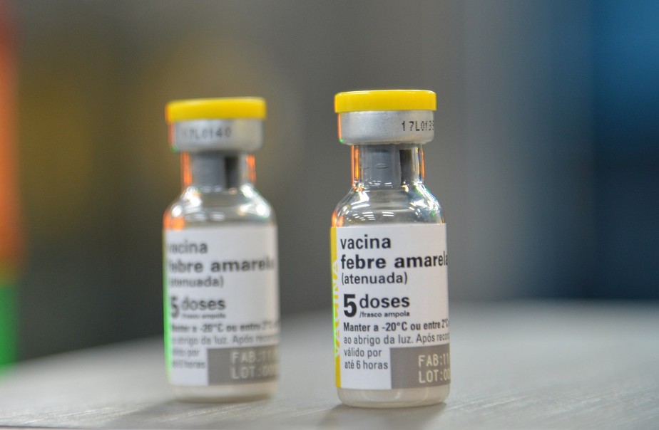 Vacina contra a febre amarela, doença transmitida por mosquitos