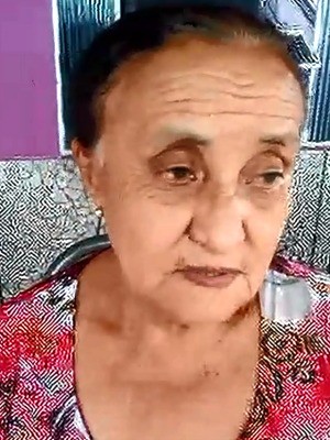 Sebastiana Pereira Lima, de 71 anos, é vítima de estelionatários (Foto: Vilson Campos/ Arquivo pessoal)