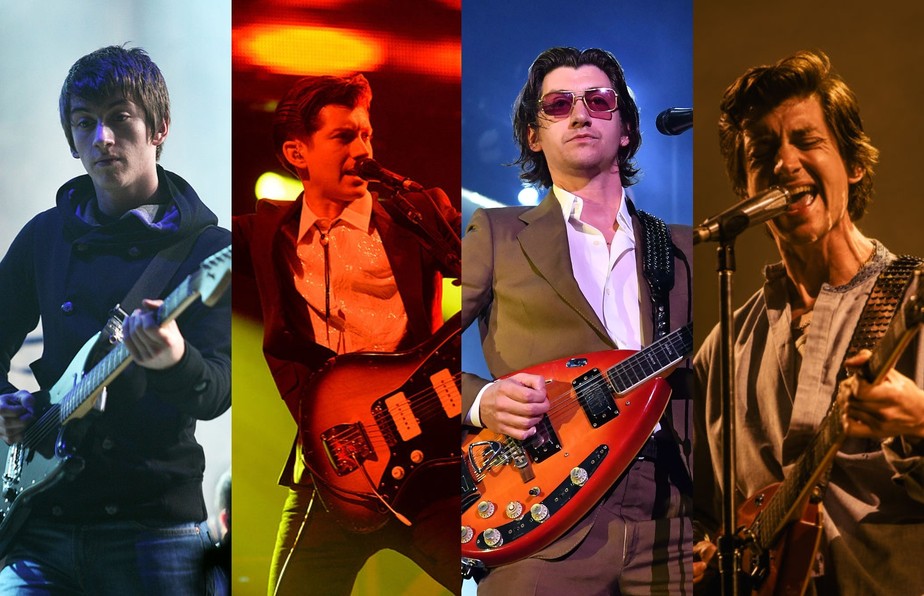 Os visuais de Alex Turner ao longo da discografia do Arctic Monkeys