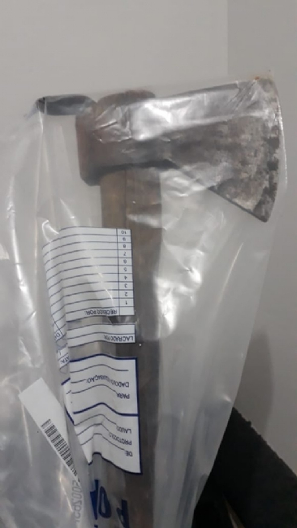 Machado foi apreendido no local e os médicos do Samu confirmaram a morte da mulher  Foto: Polícia Militar de Mato Grosso/Divulgação