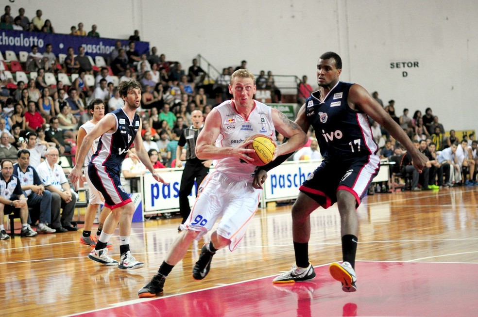 Lucas Tischer atuou pelo Bauru e outros oito times brasileiros, além da seleção (Foto: Caio Casagrande/Bauru Basket)