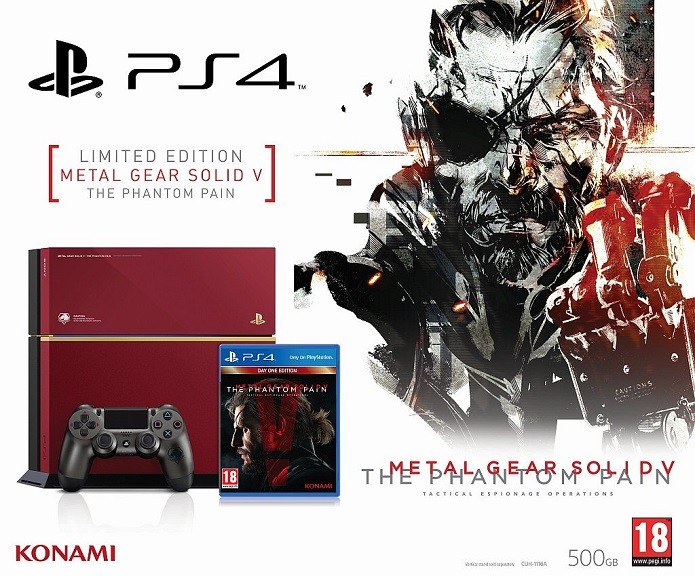 PlayStation 4 terá edição limitada de Metal Gear Solid 5