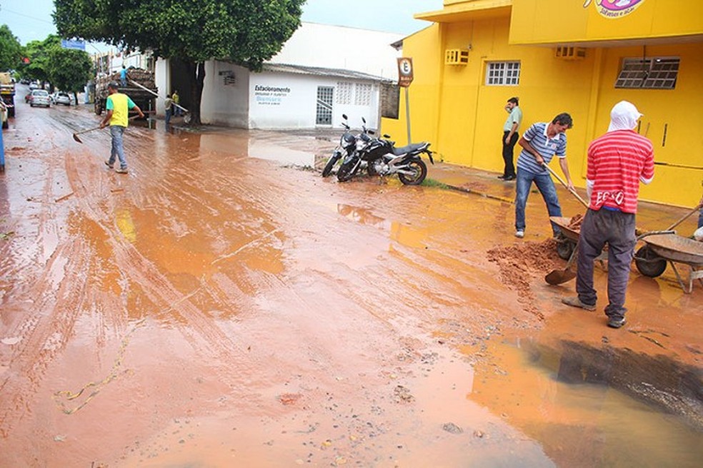 Temporal provocou estragos em Dracena (Foto: Jorge Zanoni/Cedida)