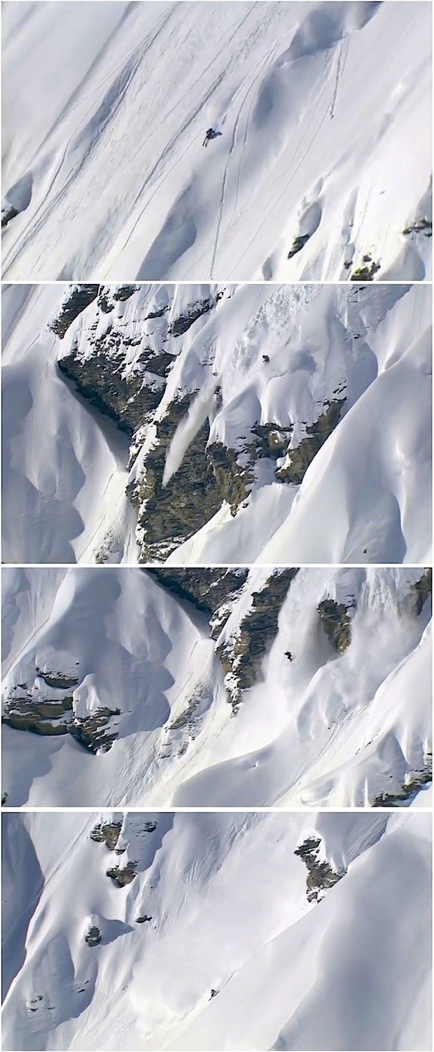 Esquiador sueco escapa duas vezes de avalanche em competição na Suíça ...