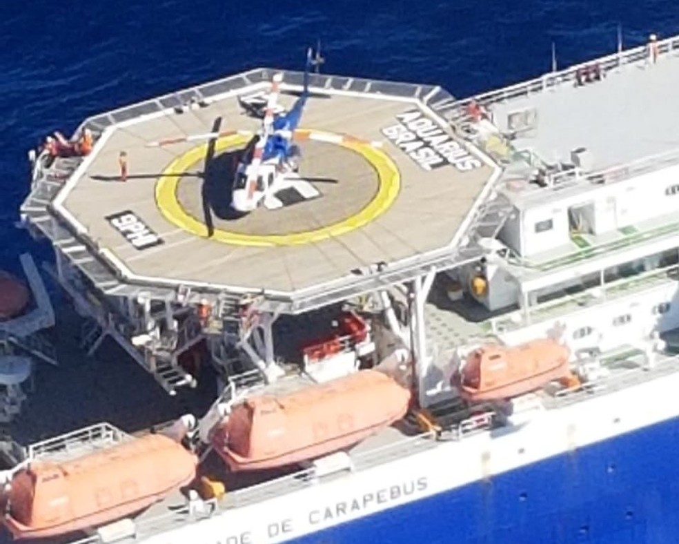 Segundo a esposa, o piloto Luiz Augusto Volpiano voava para a Petrobras e várias plataformas pelo país — Foto: Arquivo pessoal