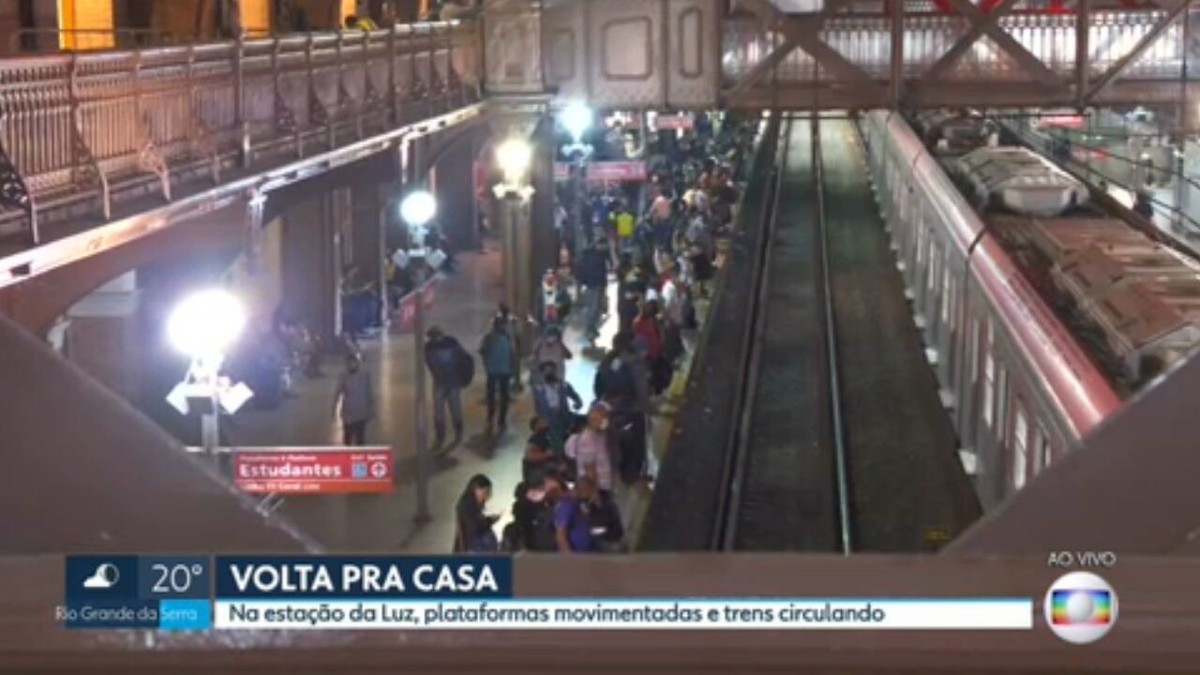 Mesmo após fim de greve na CPTM, usuários dos trens enfrentam transtornos na volta para casa em SP - Vimarsana News