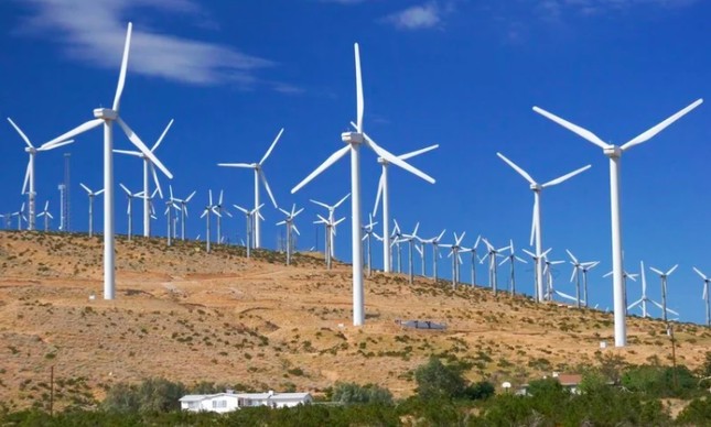 Parque de energia eólica no Rio Grande do Norte