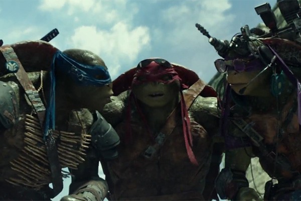 Cena do novo trailer de 'As Tartarugas Ninja' (Foto: Reprodução/Youtube)